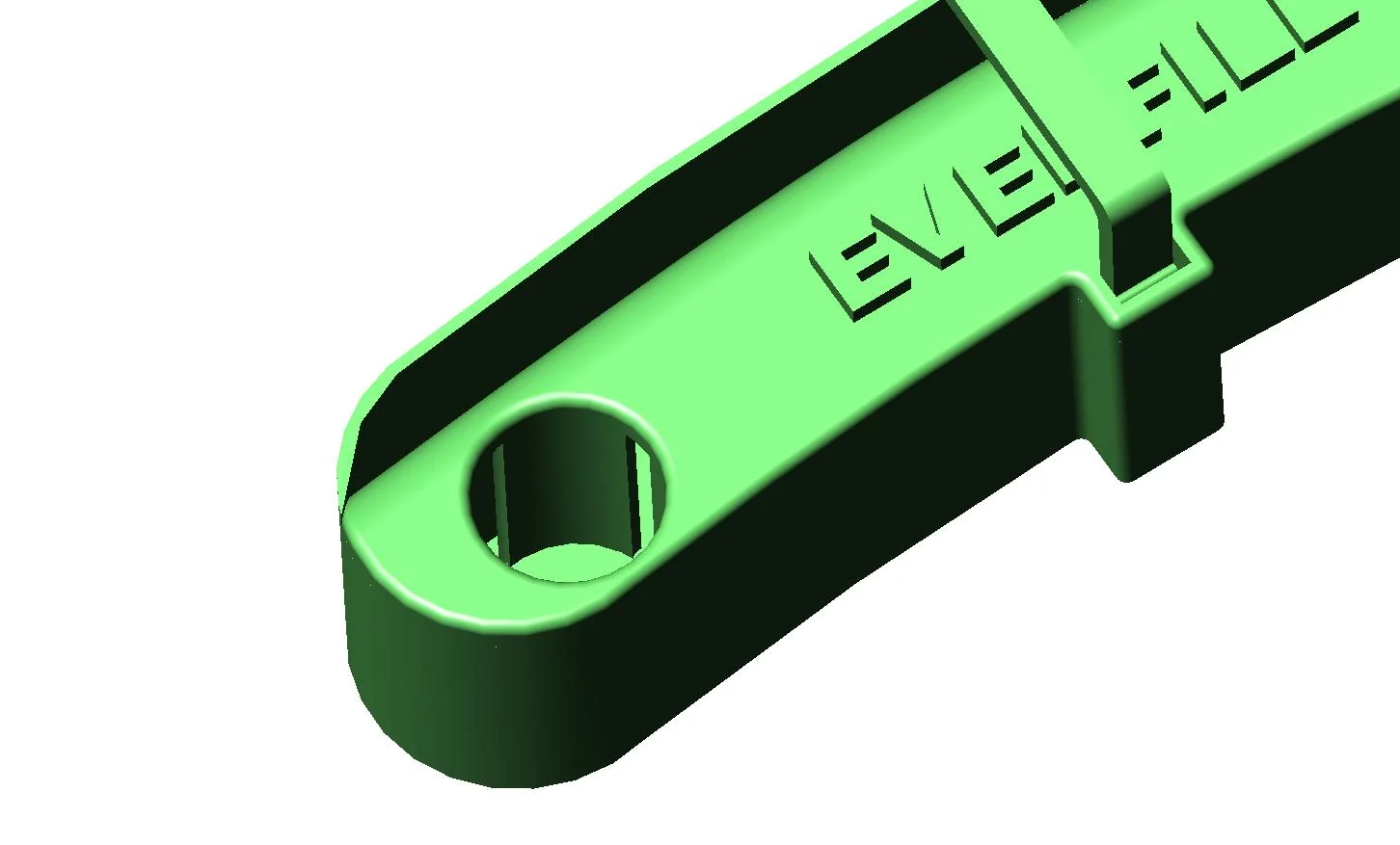 Close view of an EverFill refill opening
